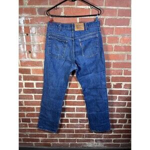 Vintage 80s Levi’s Orange Tab 532 Jean 40509–0215 Straight 36W 32L, Real 36x32